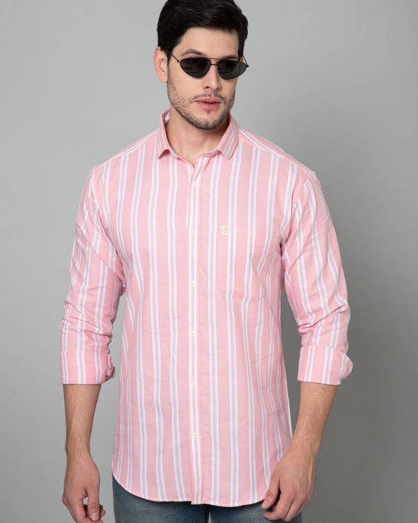 Pink & Blue Line Stripes - Full-Stain Proof