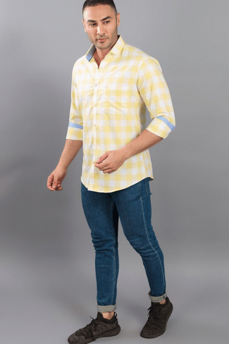 Yellow Box Checks - Full-Stain Proof