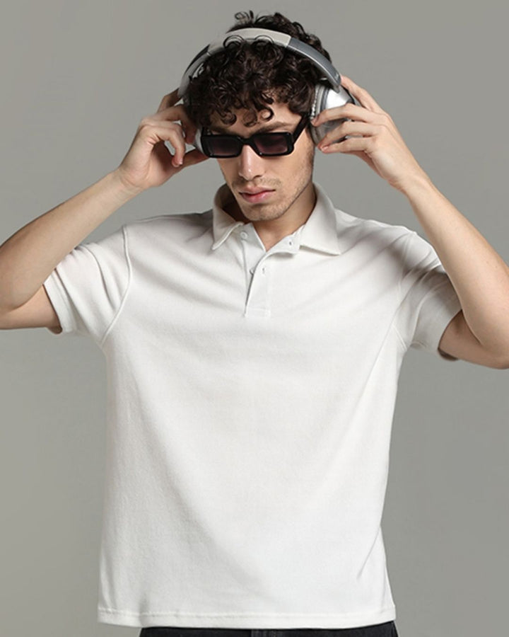 Pure White - Polo Tshirt