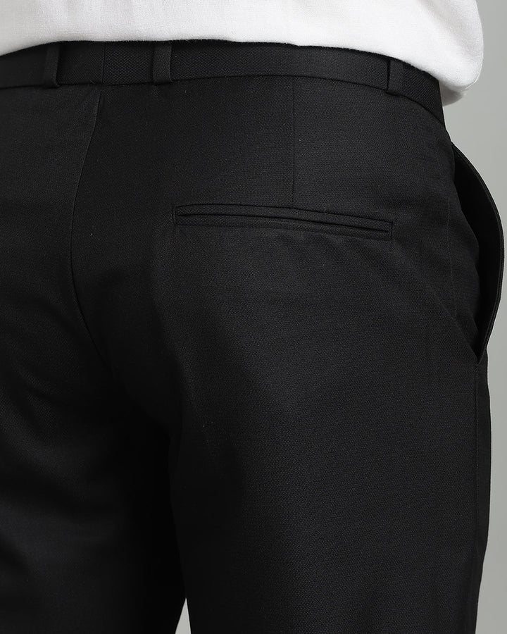 Black - Wrinkle free Formal Pant