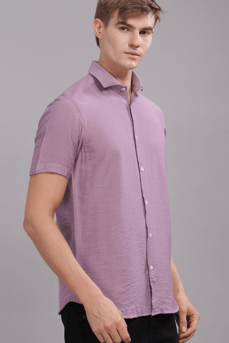 Mild Violet - Half Sleeve - Airlite Shirt