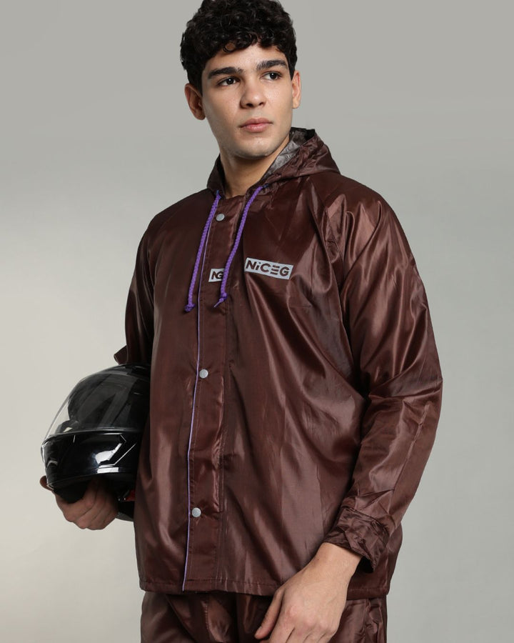 NG Brown - Rain Jacket with Pant