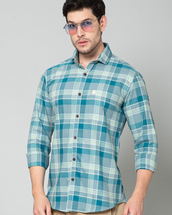Multi Green Checks - Full-Stain Proof