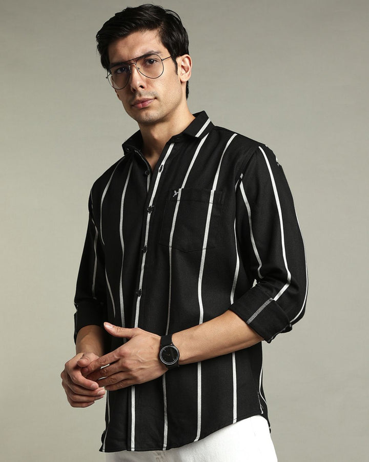 Black Stripes  -Full-Stain Proof