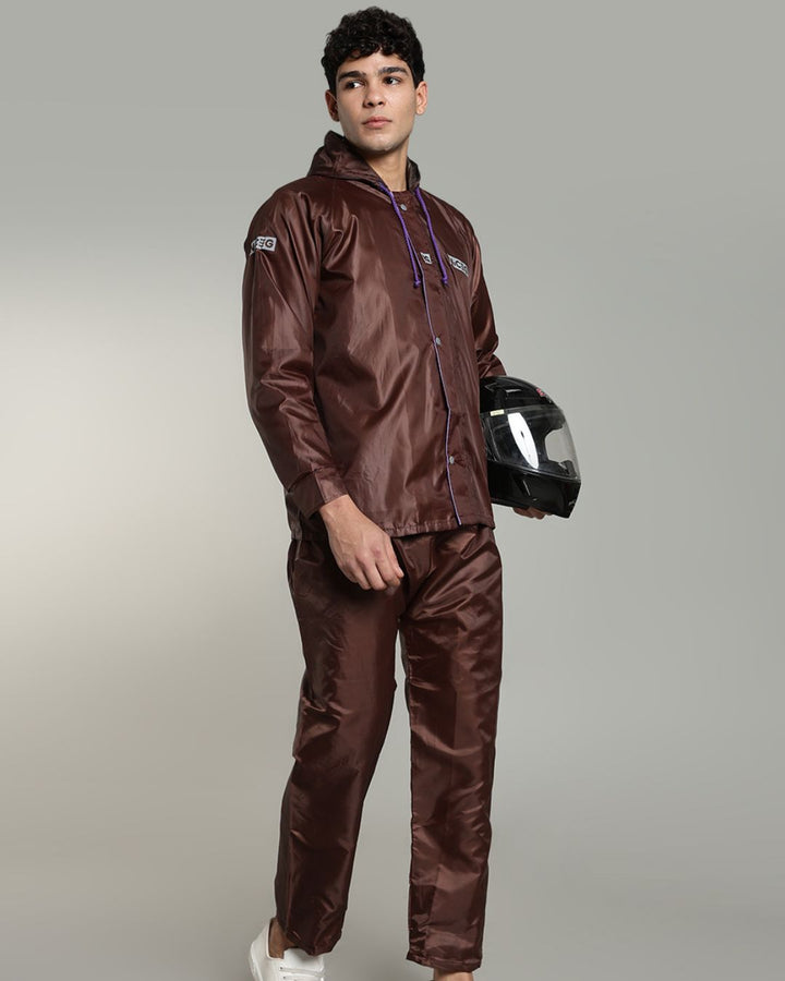 NG Brown - Rain Jacket with Pant