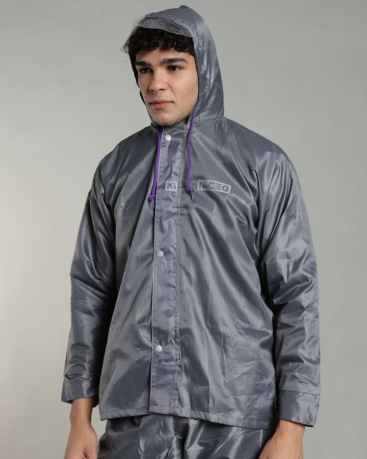 NG Grey - Rain Jacket with Pant