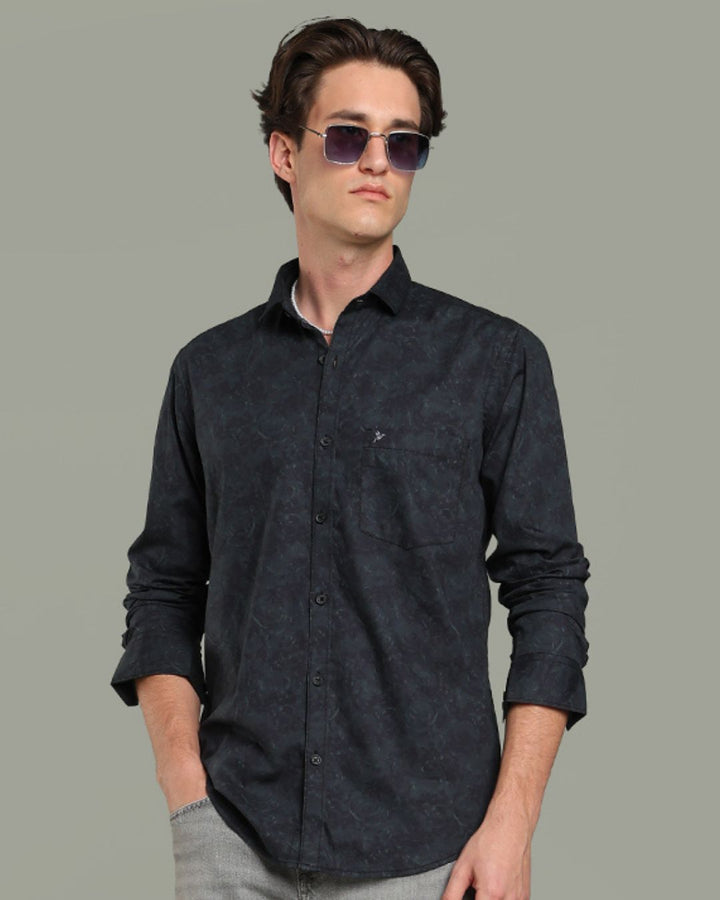 Jungle Green Mesh Print-Full-Stain Proof