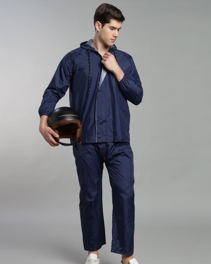 SNS Classic Navy - Rain Jacket with Pant