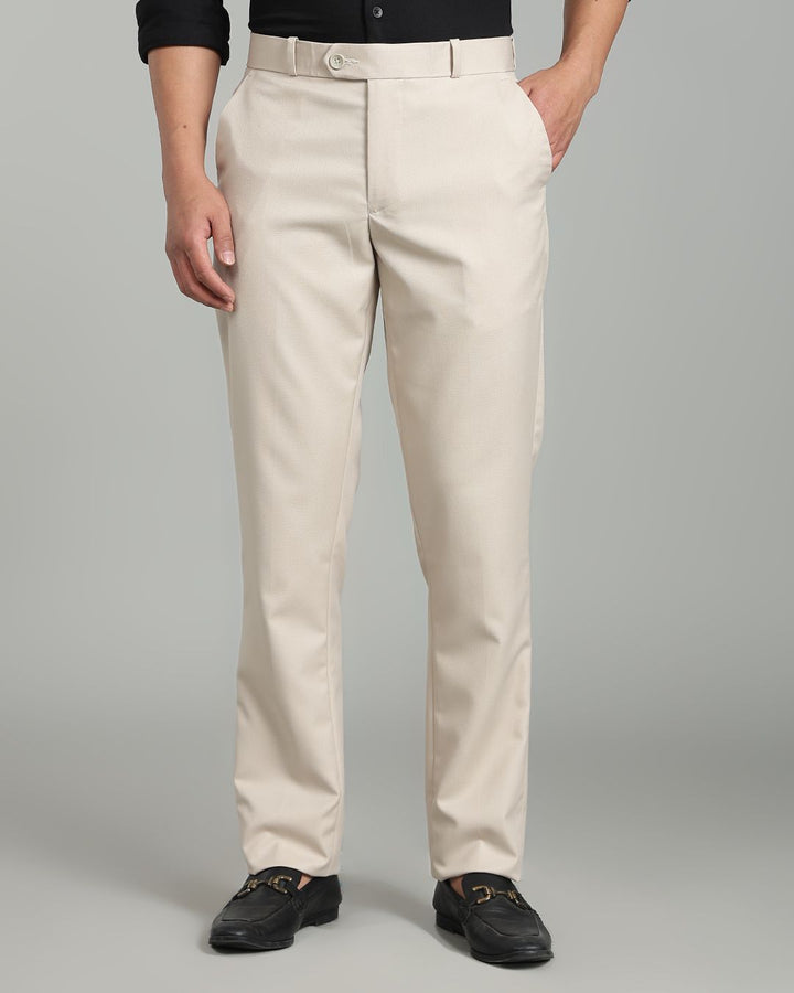 Soft Cream - Wrinkle free Formal Pant