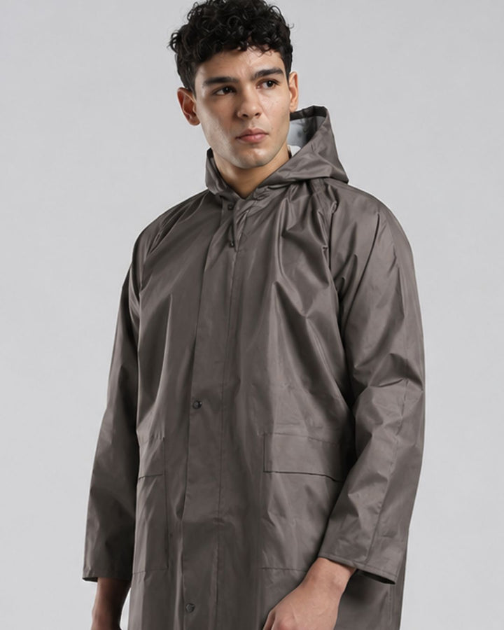Biscuit Brown - Poncho Rain Jacket (Pant Not Included)