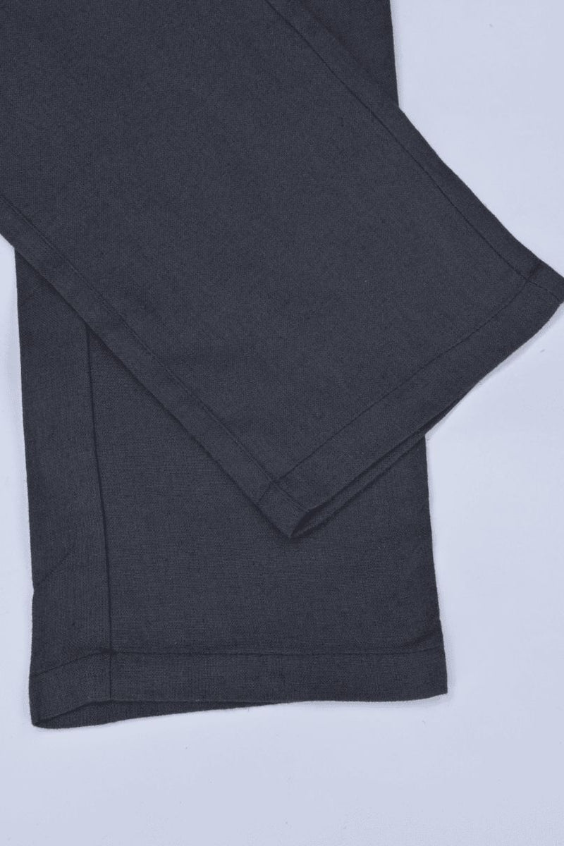 Grey Linen - 2 way stretch - COTTON PANT