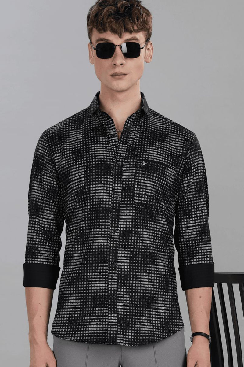 Black Fusion Print -Full-Stain Proof
