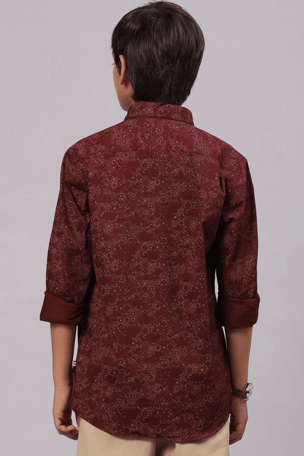 SON - Maroon Artistic Print