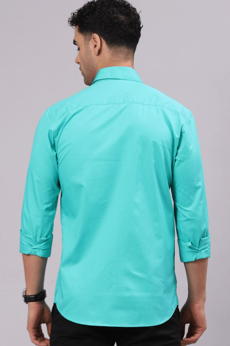 FATHER & SON - Turquoise Green Solid