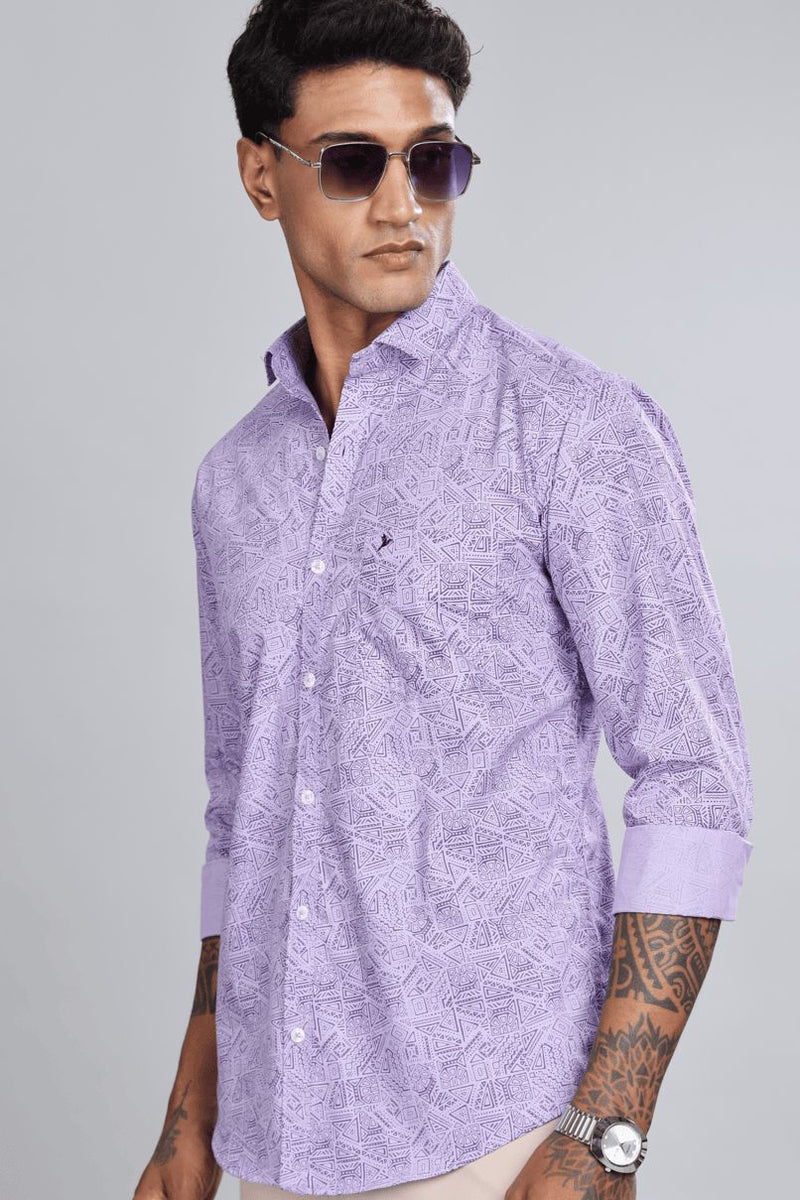 Mild Lavender Print -Full-Stain Proof