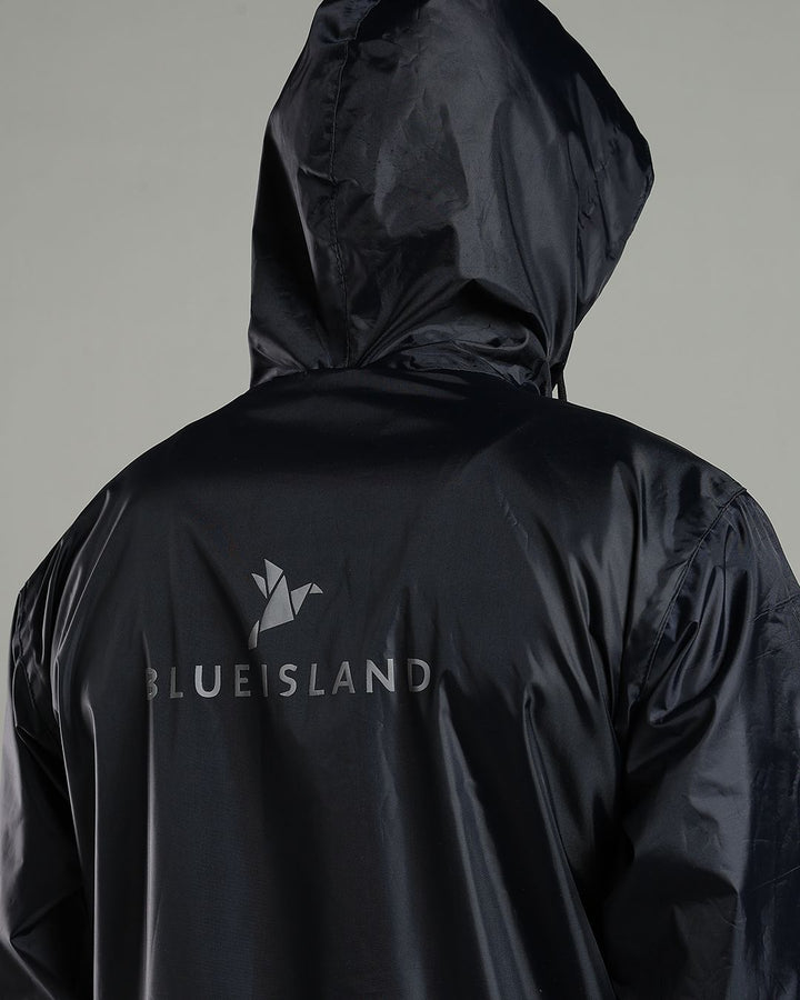 Navy Reflector - Rain Jacket with Pant and Mobile Pouch