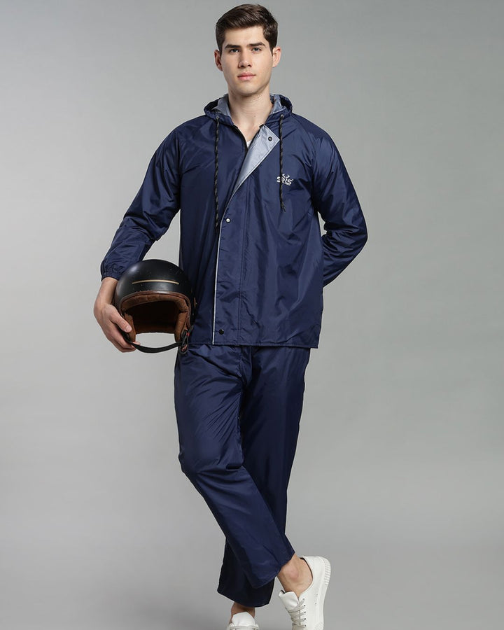 SNS Classic Navy - Rain Jacket with Pant