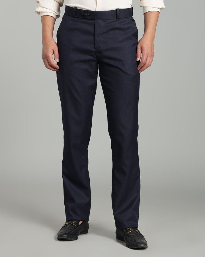 Navy - Wrinkle free Formal Pant