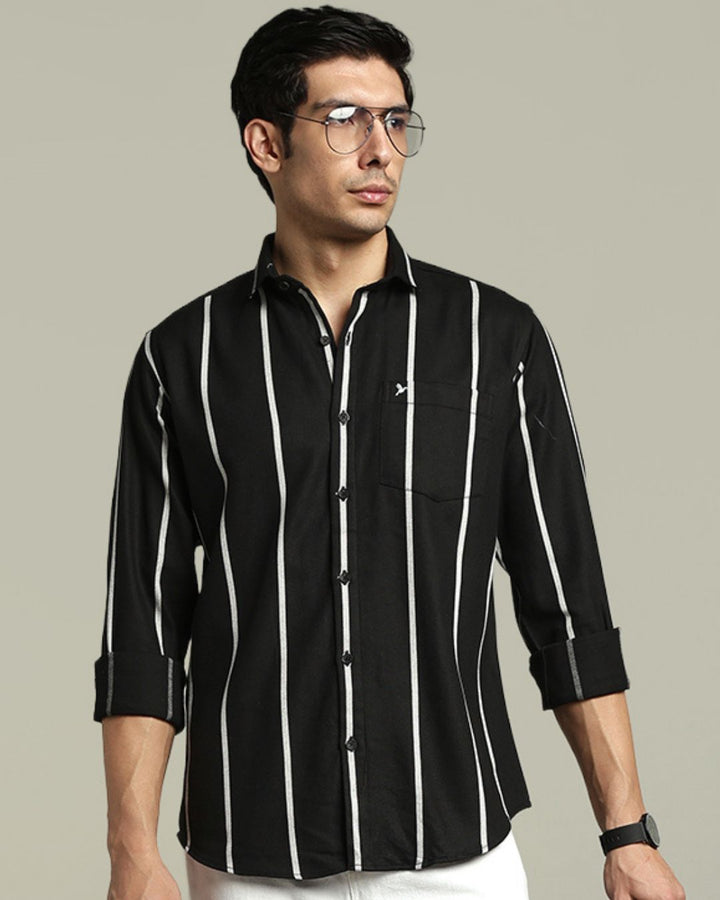 Black Stripes  -Full-Stain Proof