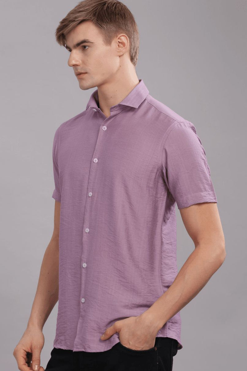 Mild Violet - Half Sleeve - Airlite Shirt