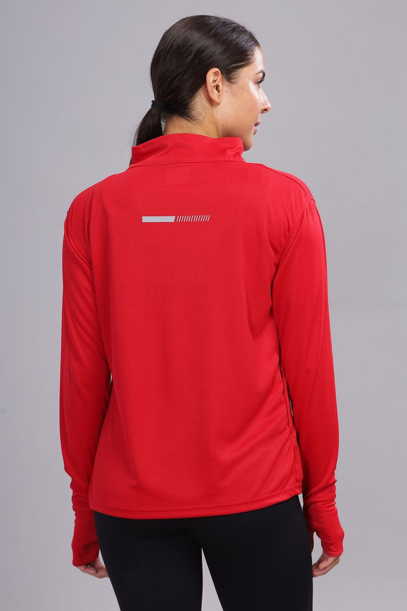 Bright Red - Women's Sunblock Jacket