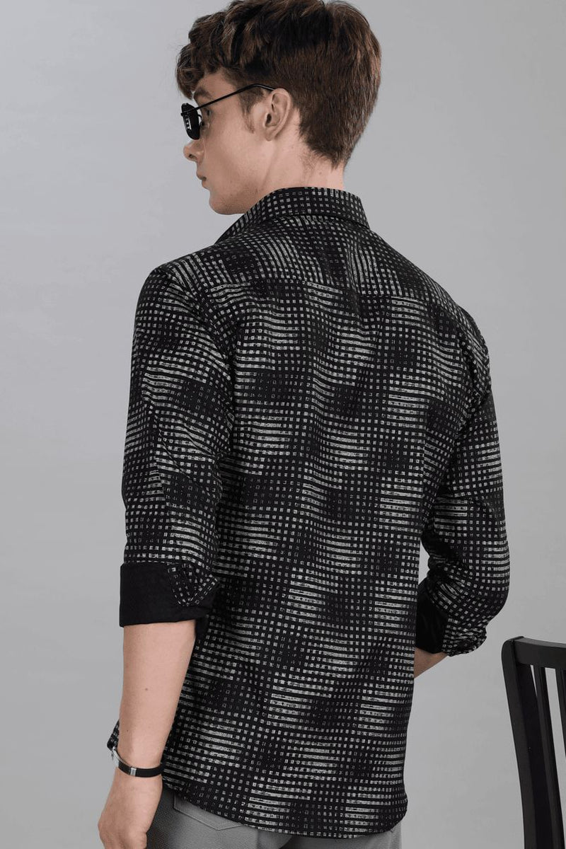 Black Fusion Print -Full-Stain Proof