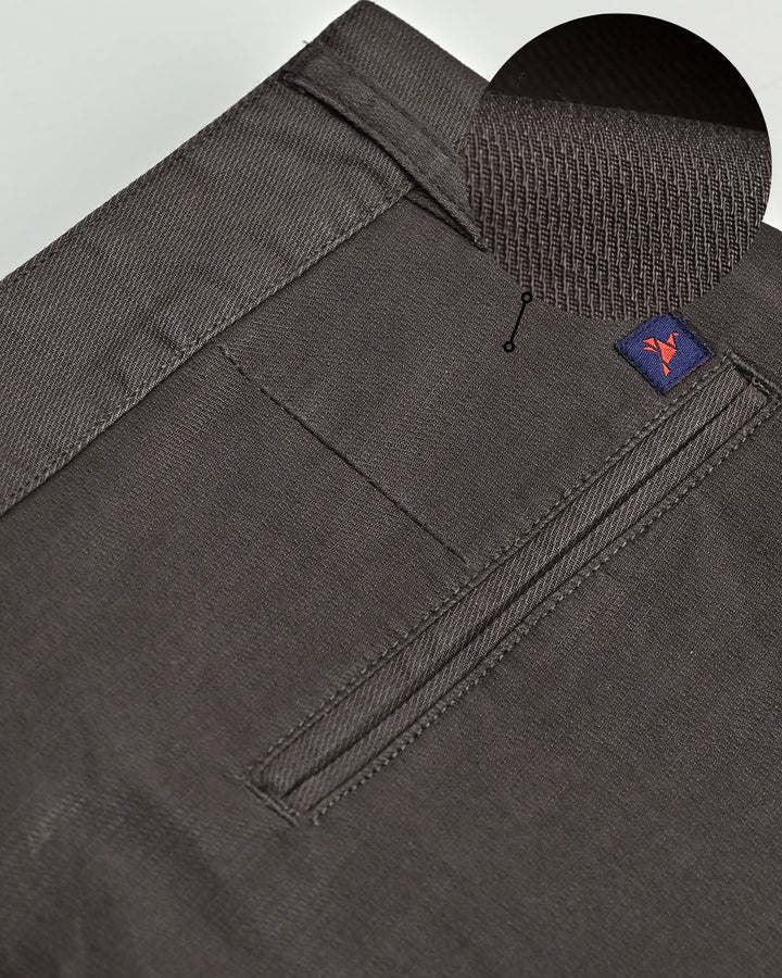 Brown Cross Weave - Dobby Pant