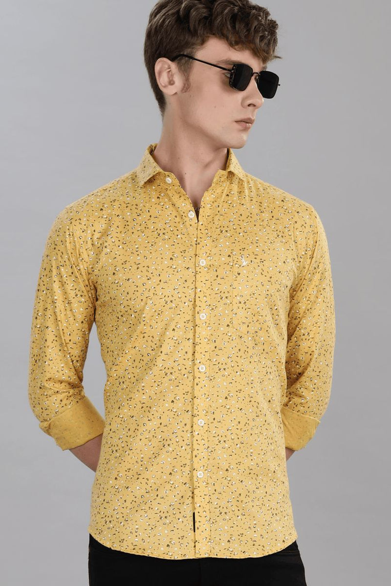 Yellow Cheese Print -Full-Stain Proof