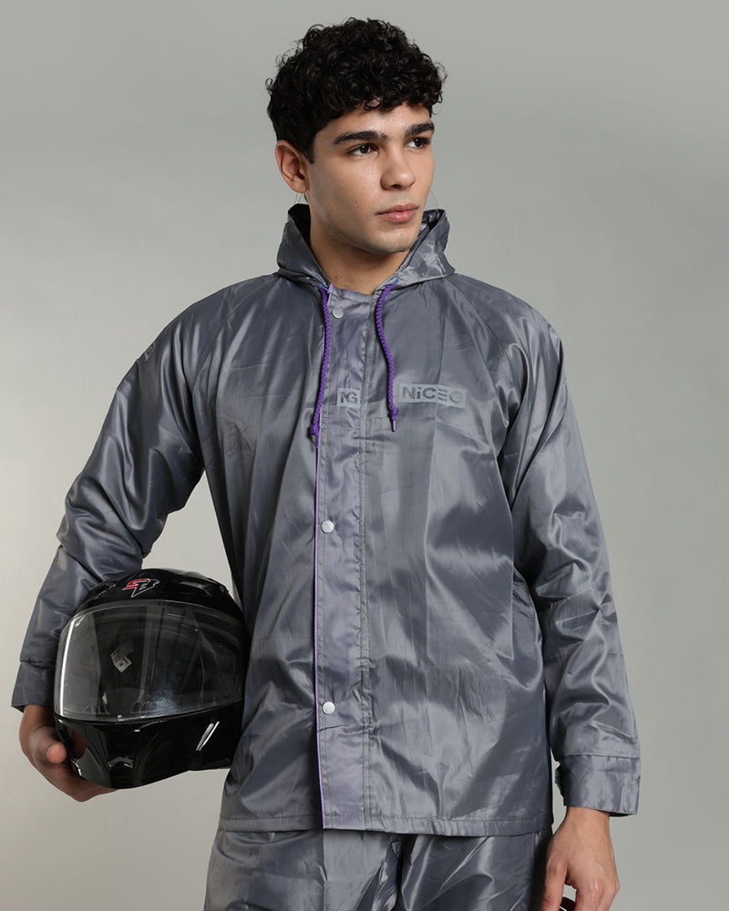 NG Grey - Rain Jacket with Pant