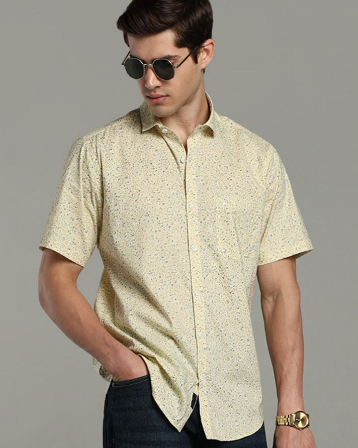 Cheesy Yellow Print -Half-Stain Proof