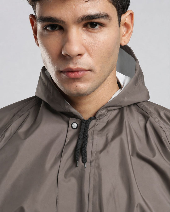 Biscuit Brown - Poncho Rain Jacket (Pant Not Included)