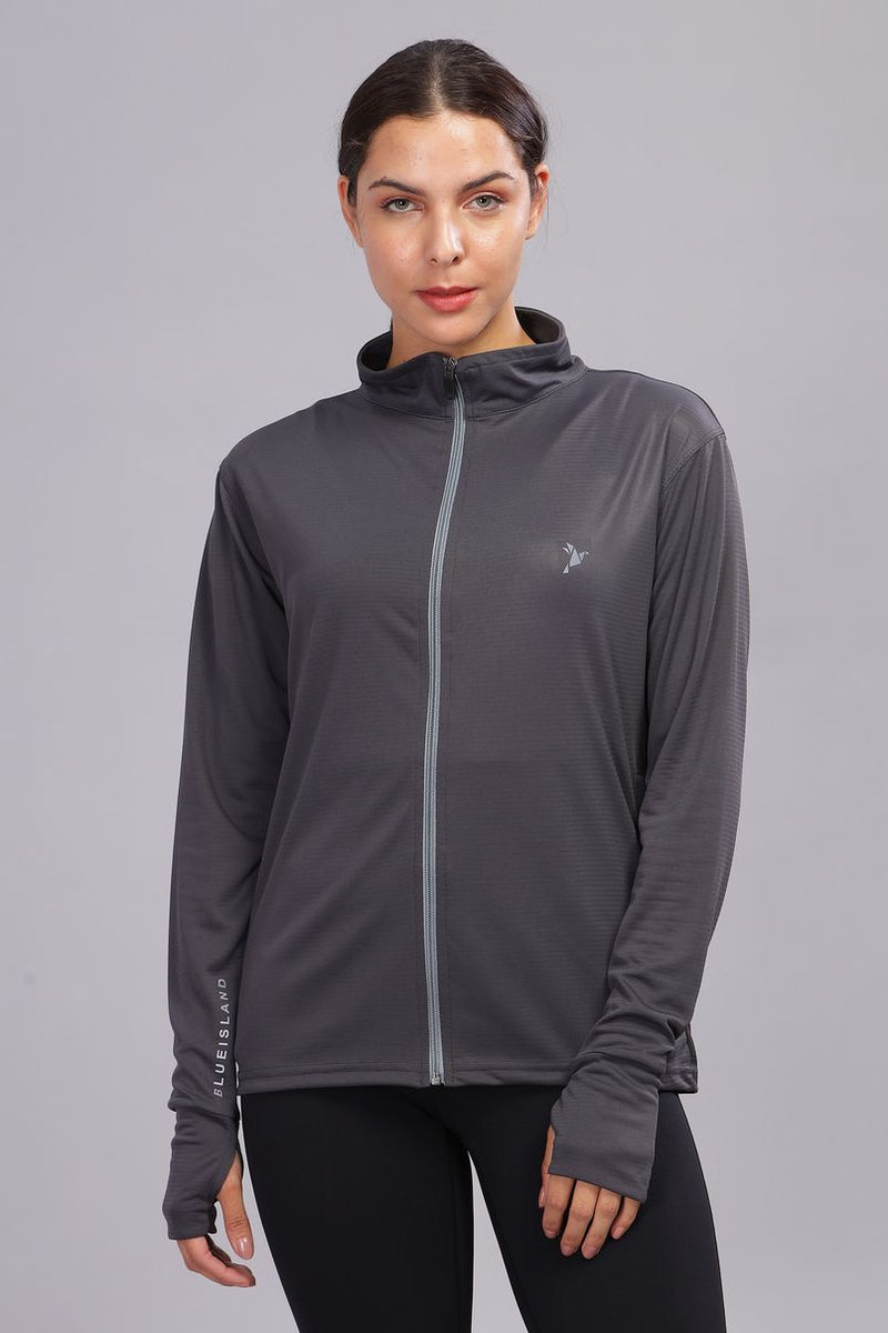 Graphite Grey - Women's Sunblock Jacket