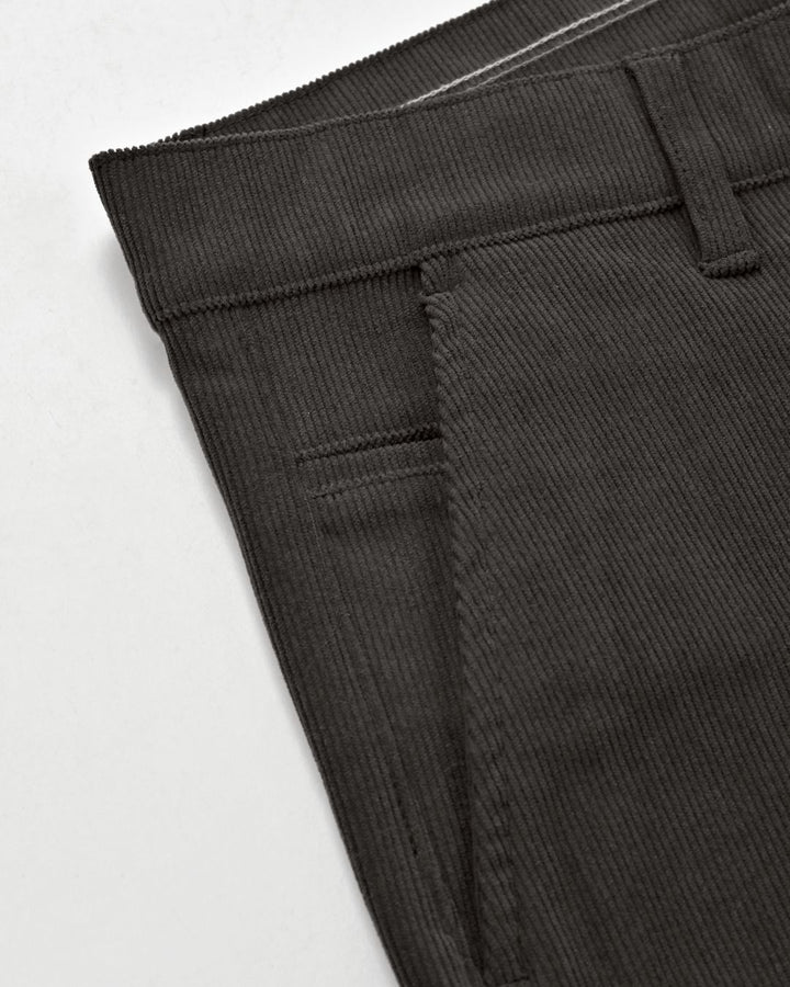Jungle Green Fine Stripe - Corduroy Pant