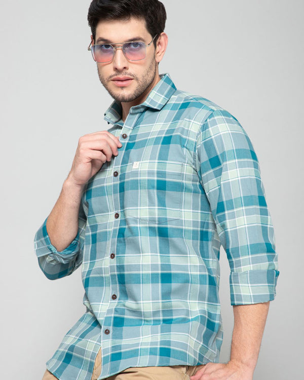 Multi Green Checks - Full-Stain Proof