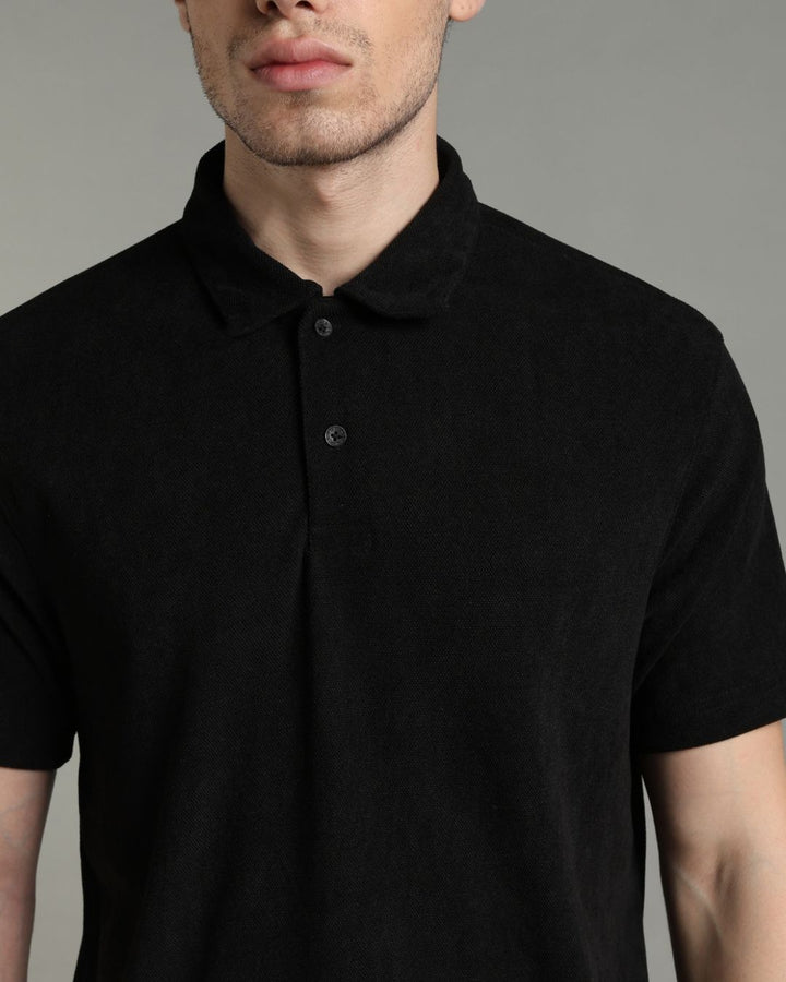 Black - Polo Tshirt