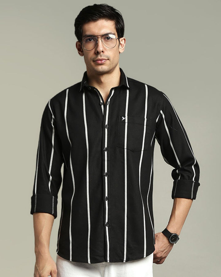 Black Stripes  -Full-Stain Proof