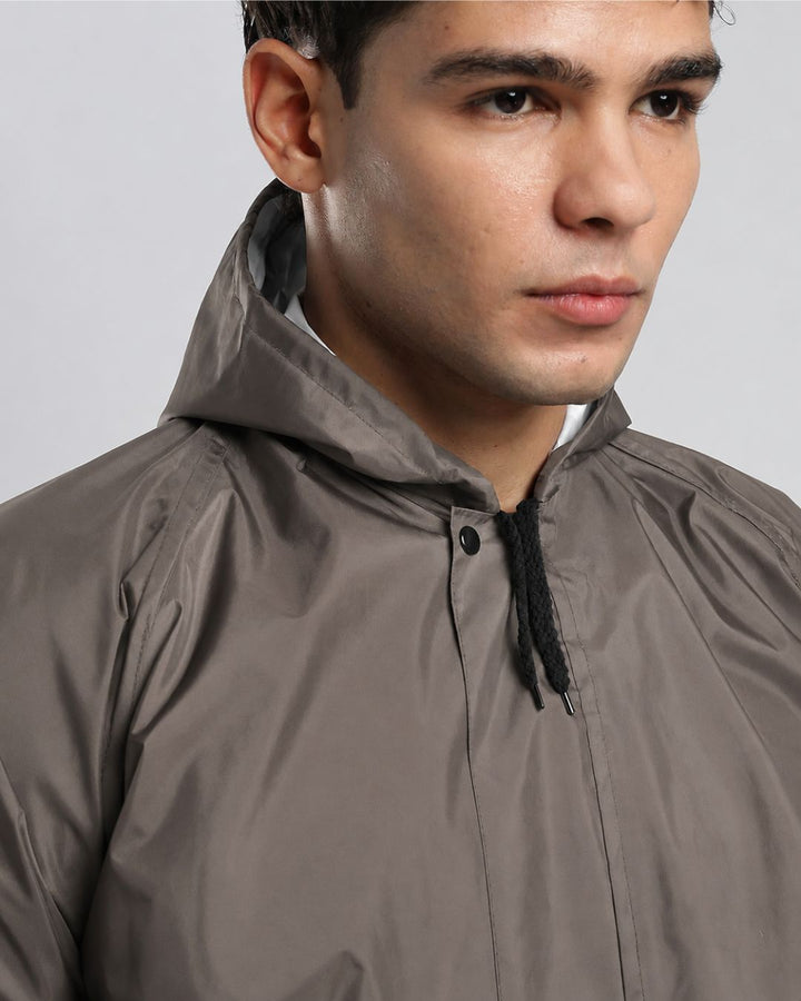 Biscuit Brown - Poncho Rain Jacket (Pant Not Included)