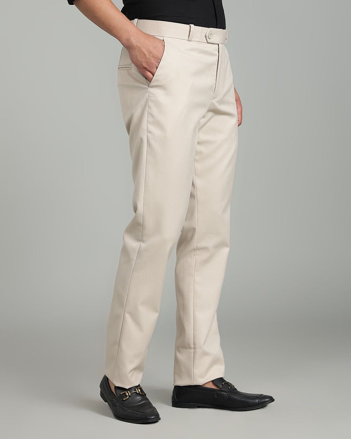 Soft Cream - Wrinkle free Formal Pant