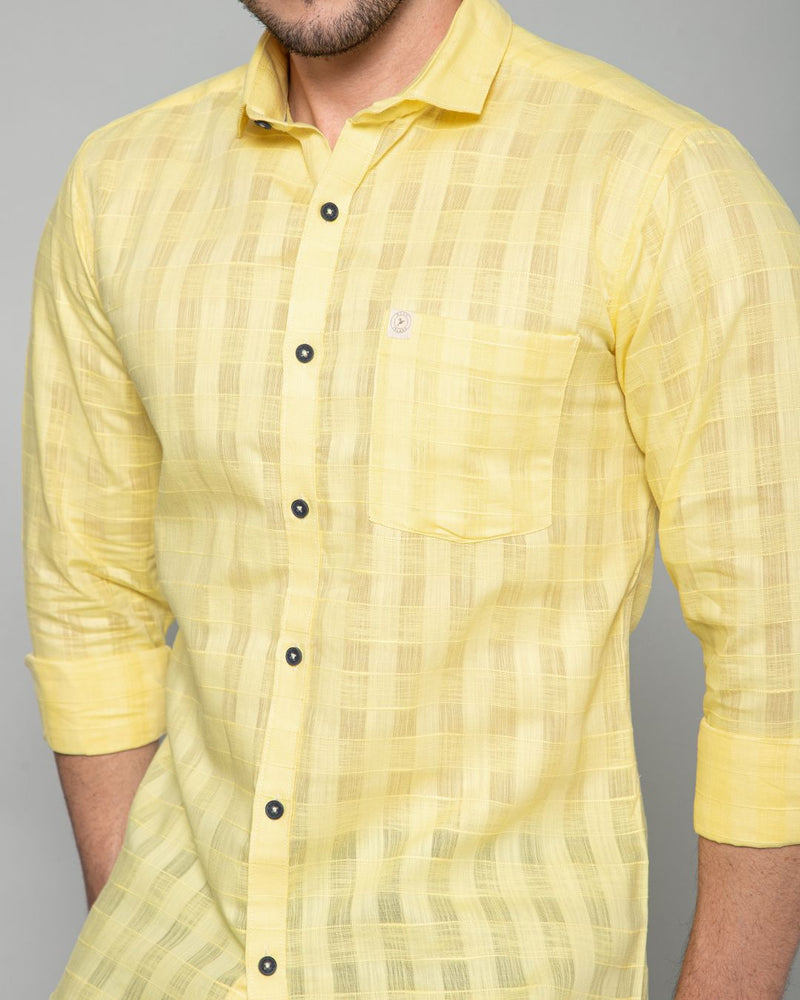 Bright Yellow Self Checks - Full-Stain Proof