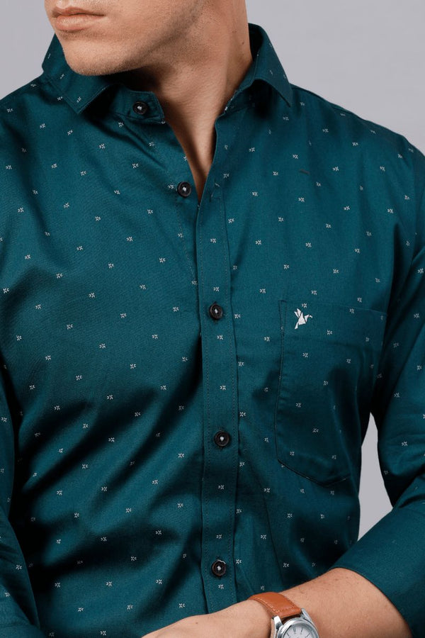 Green Tri Print-Full-Stain Proof