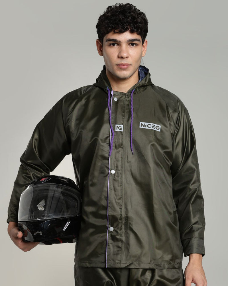 NG Olive - Rain Jacket with Pant