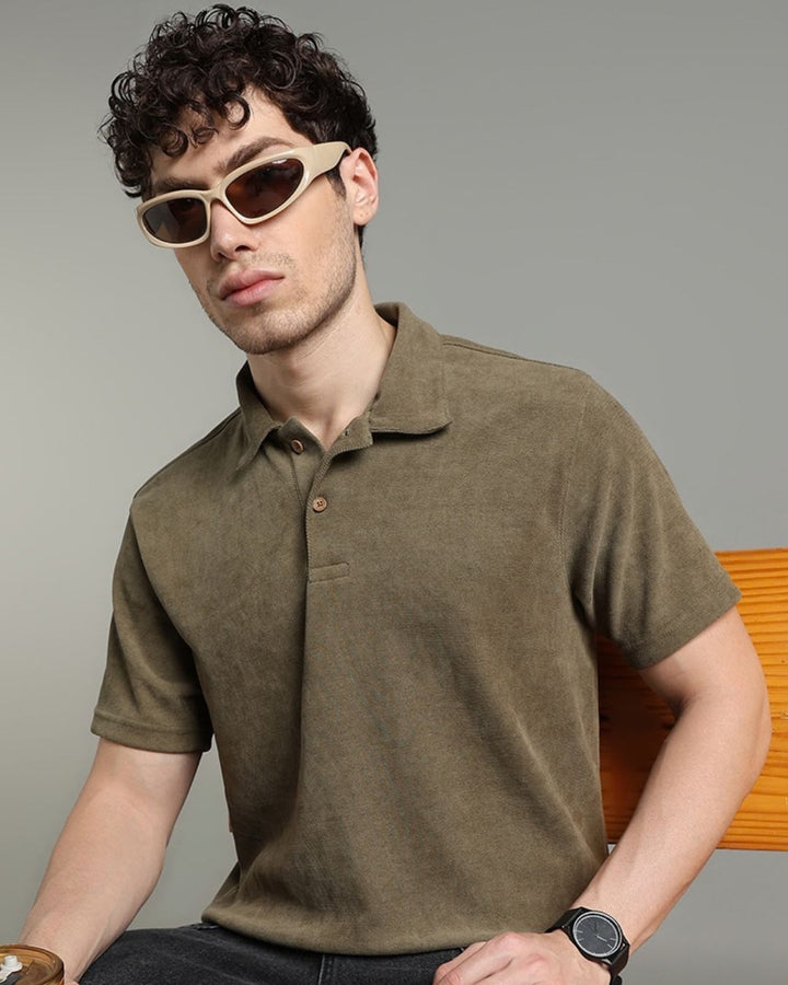 Olive Green - Polo Tshirt