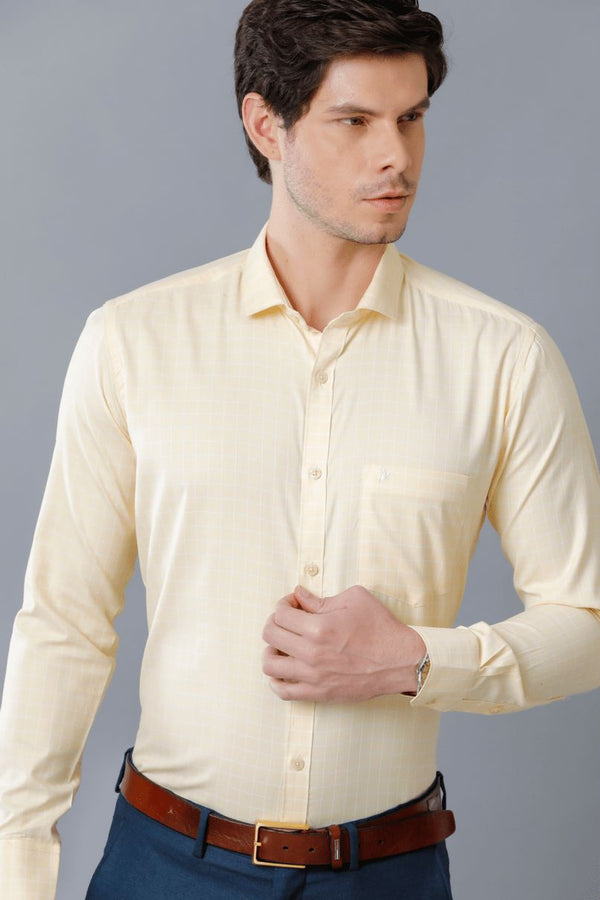 Yellow Formal Checks- Full-Stain Proof