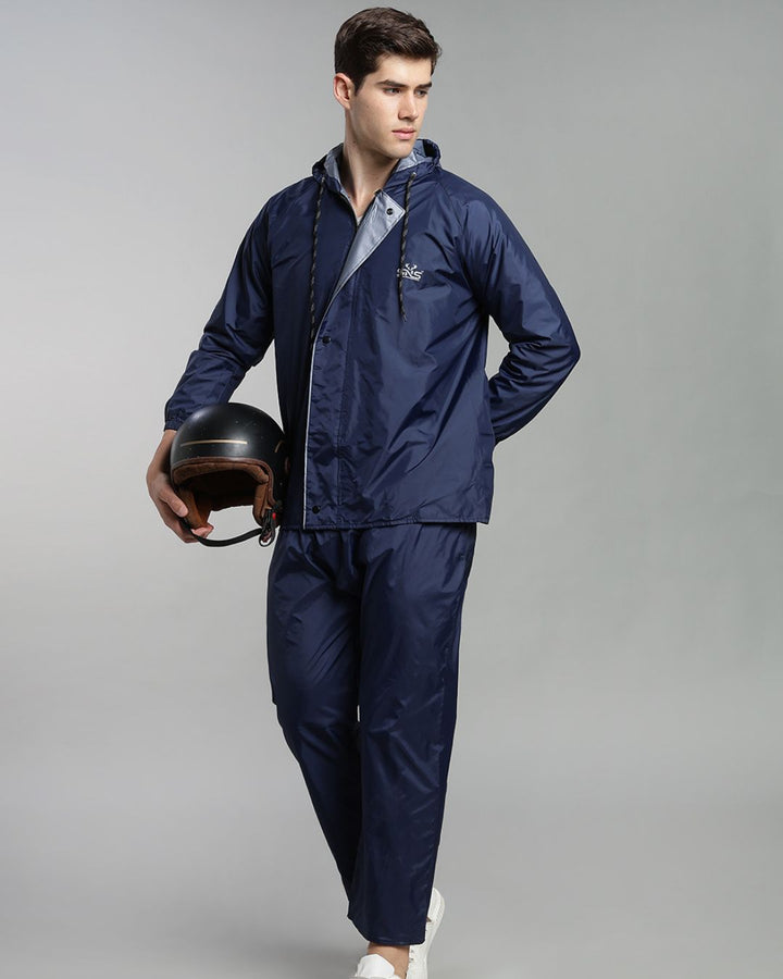 SNS Classic Navy - Rain Jacket with Pant