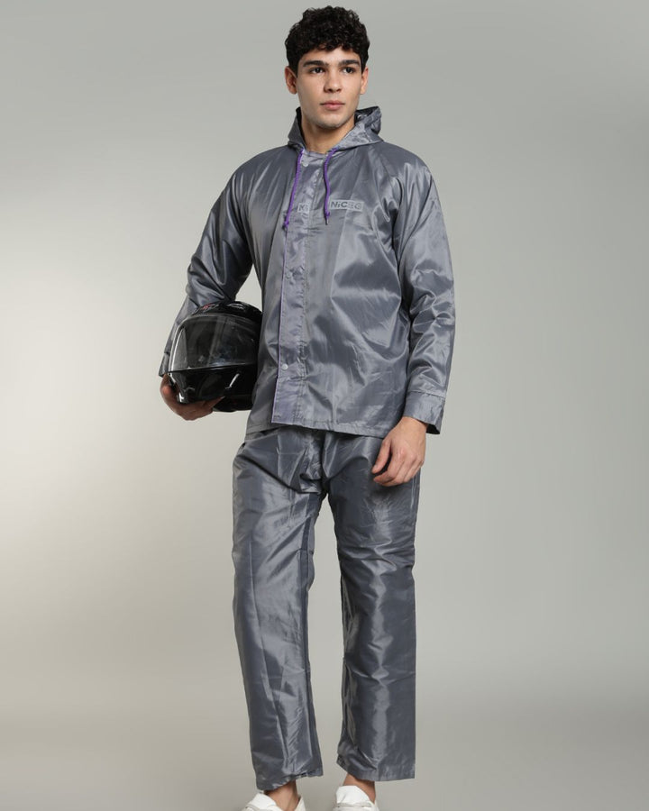 NG Grey - Rain Jacket with Pant
