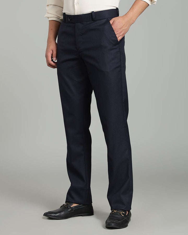 Navy - Wrinkle free Formal Pant