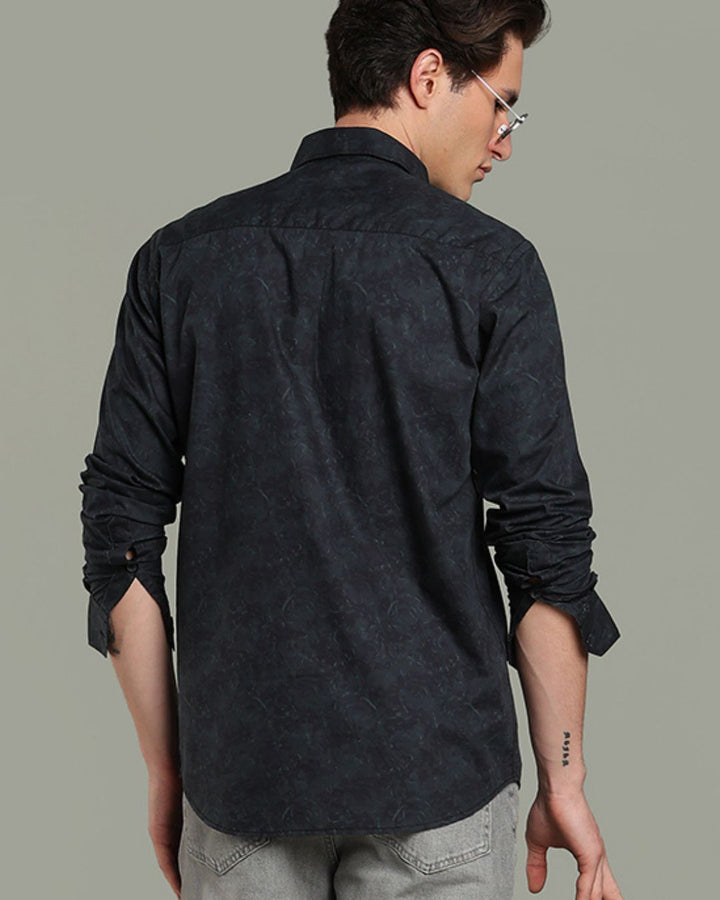 Jungle Green Mesh Print-Full-Stain Proof