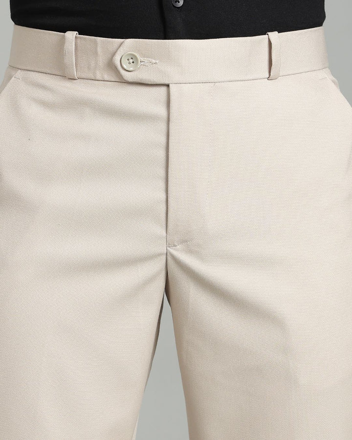 Soft Cream - Wrinkle free Formal Pant