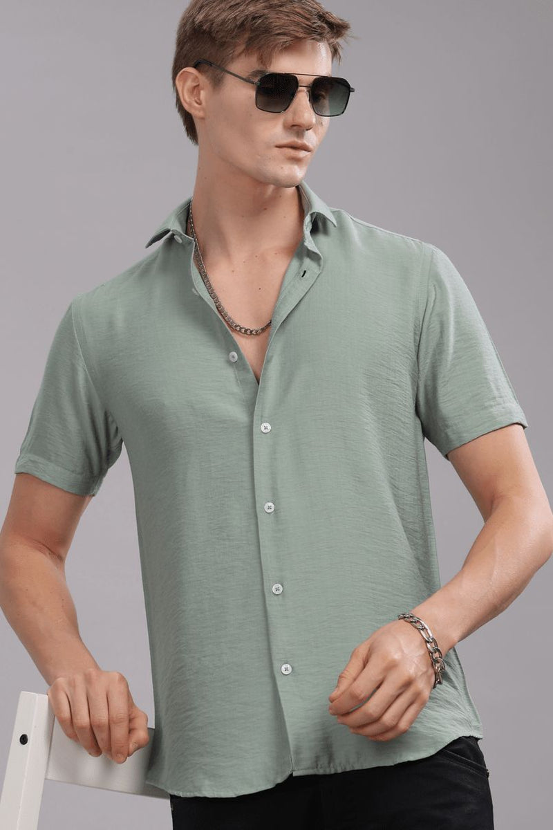 Lite Olive - Half Sleeve - Airlite Shirt