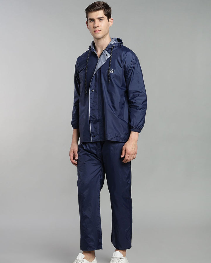 SNS Classic Navy - Rain Jacket with Pant